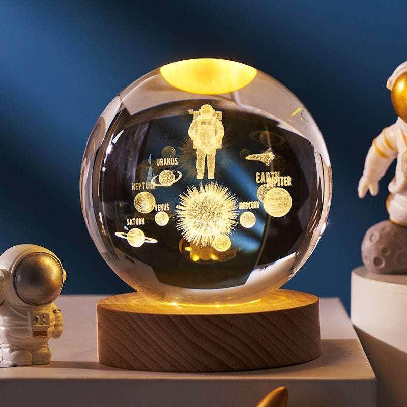 Buy Crystal Ball Night Lamp - Starry Sky Ambience - ZA-Zola