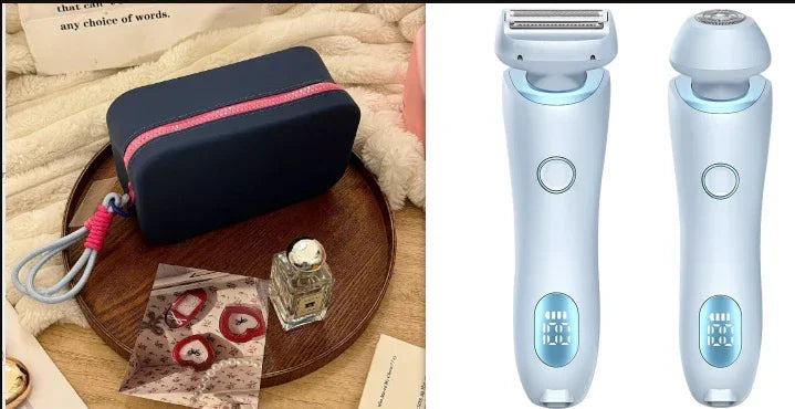 Women Electric Shaver – 2 in 1 USB Rechargeable Hair Remover - ZA-Zola