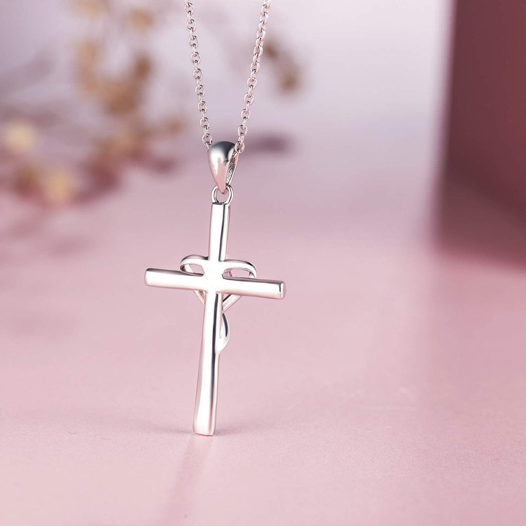 Diamond Cross Necklace for Women | Easter Jewelry