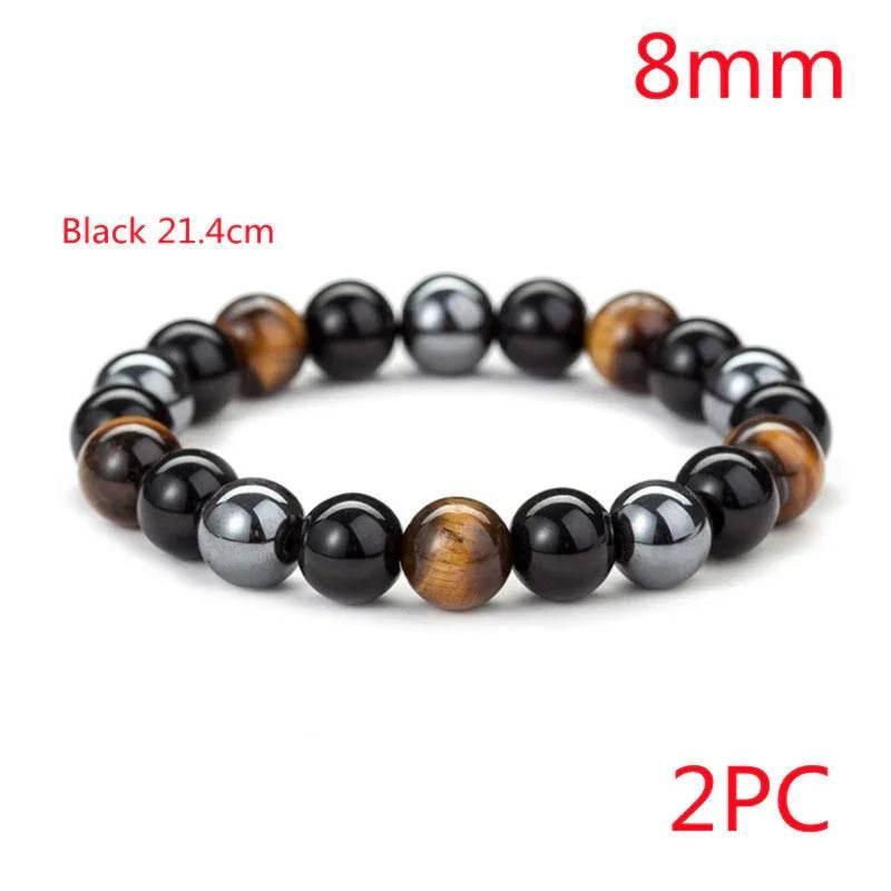 Tiger Eye Stone Bracelet – Natural & Handwoven - ZA-Zola