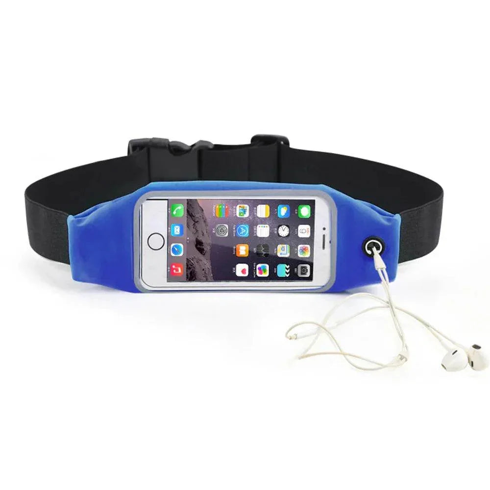 Touch Screen Clear Phone Waist Bag for Running & Outdoor Sports – Unisex, Soft & Sweatproof - ZA-Zola