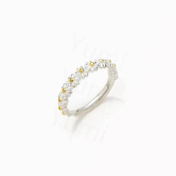 S925 Sterling Silver Daisy Ring for Women - ZA-Zola