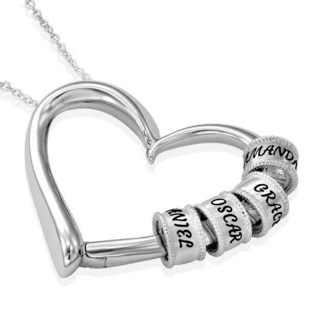 Thanksgiving Heart Love Beaded Necklace – Fashion Must-Have - ZA-Zola