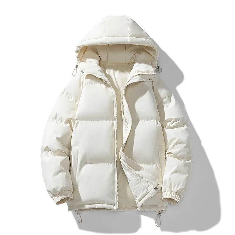 Men's Hoodie Padded Coat – Warm, Casual, Loose Fit - ZA-Zola