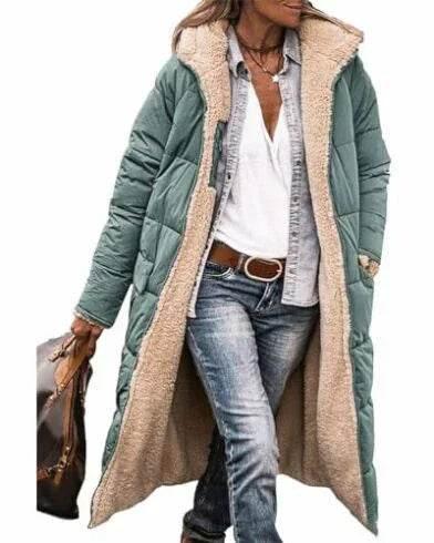 Shop Solid Color Hooded Cotton Jacket for Women | Trendy Street Style - ZA-Zola
