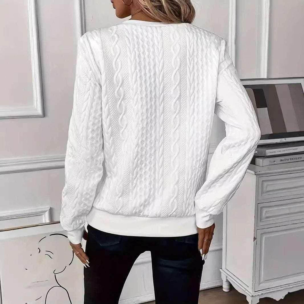 ✨ Solid Color Zipper Pullover – Shop Now! - ZA-Zola