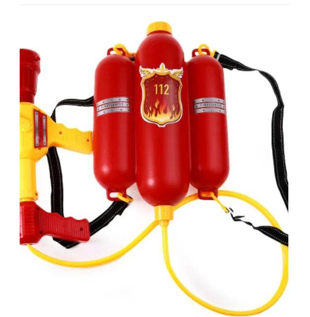 Kids Firefighter Water Gun Backpack Toy - ZA-Zola