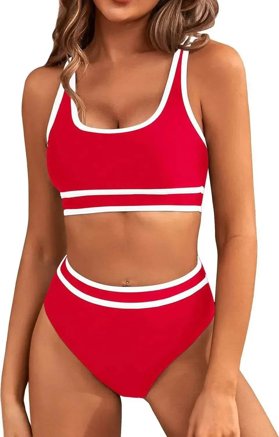 Tight-Fit Bikini | Sexy Solid Swimsuit – Buy Now - ZA-Zola