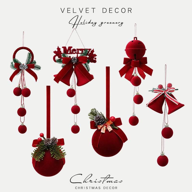 Jingling Bell Decorative Pendant | Christmas Window Ornament - ZA-Zola