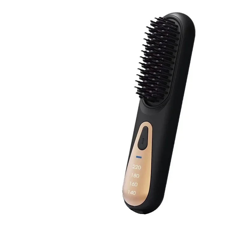 Anion Straight Comb Dual-Use Hair Curler - ZA-Zola