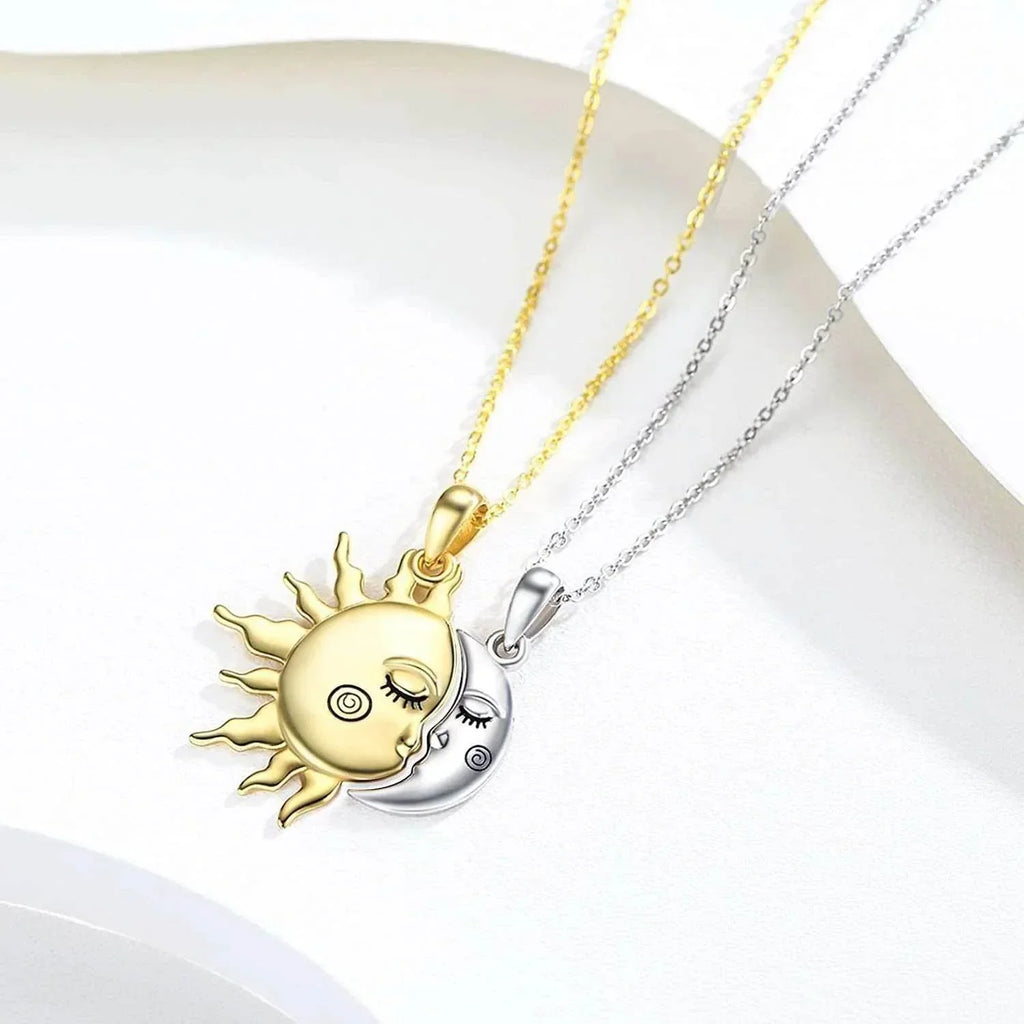 Shop 18K Magnetic Sun Star Necklace – Buy Now! - ZA-Zola