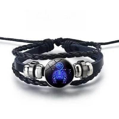 Luminous Zodiac Constellation Bracelet Unisex - ZA-Zola