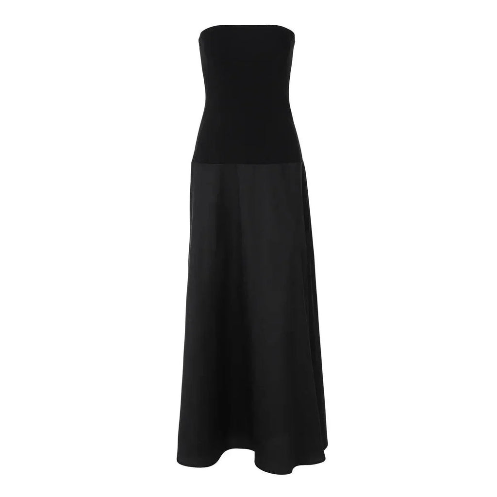Chic Bandeau Slim-Fit Dress – Sleek & Sexy Style - ZA-Zola