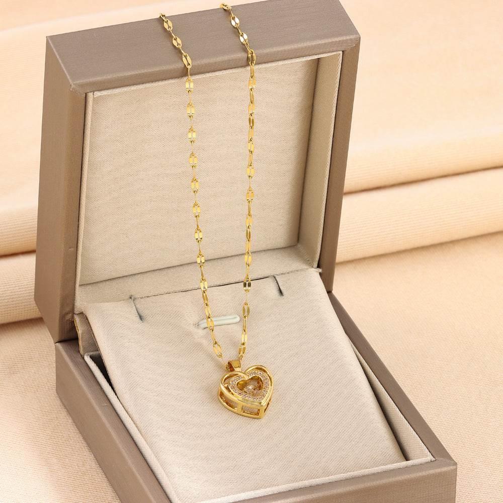 Double-Layer Love Necklace for Women Gift | ZA-Zola UK - ZA-Zola