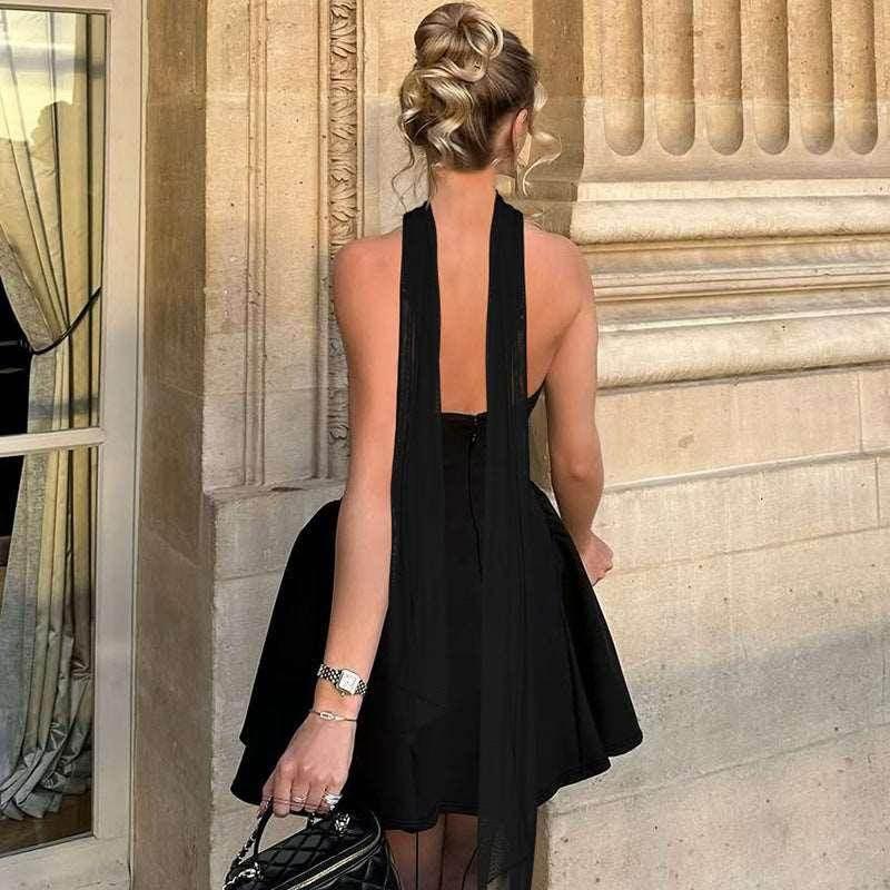 Sexy Tube Top Dress - Back Zipper Party Mini Dress - ZA-Zola