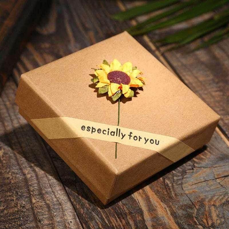 You Are My Sunshine Sunflower Pendant Necklace - ZA-Zola
