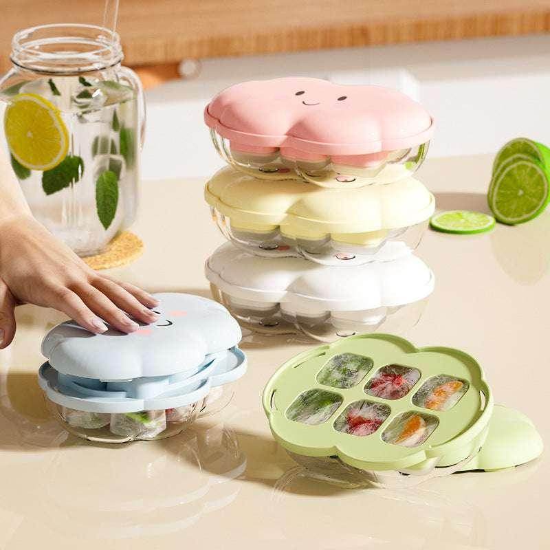 Cloud Press 6-Grid Mini Ice Cube Tray Mold - ZA-Zola