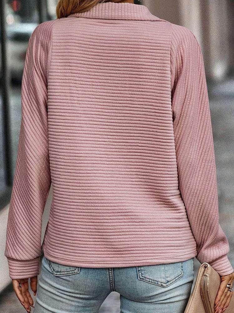 Buy Women's Zipper Pullover – Stylish & Comfy! - ZA-Zola