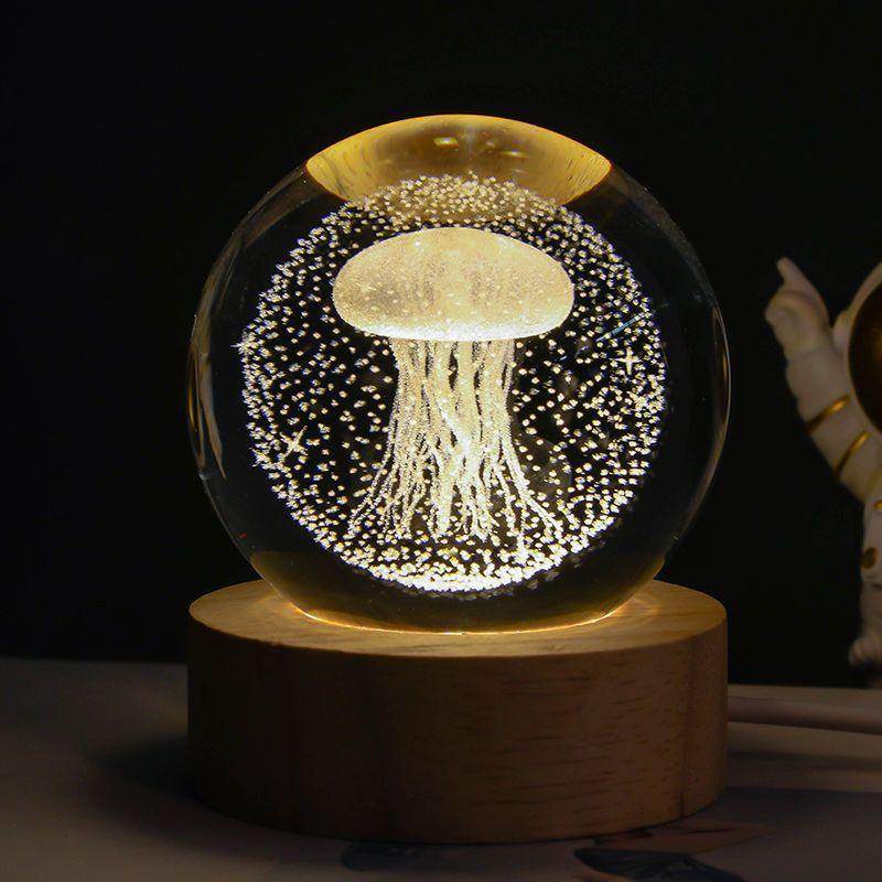 Buy Crystal Ball Night Lamp - Starry Sky Ambience - ZA-Zola