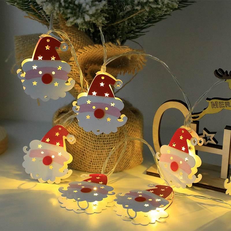 Christmas LED Light String Santa & Snowman Décor - ZA-Zola