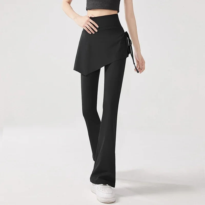 High Waist Skort Leggings Anti-Exposure Fit - ZA-Zola