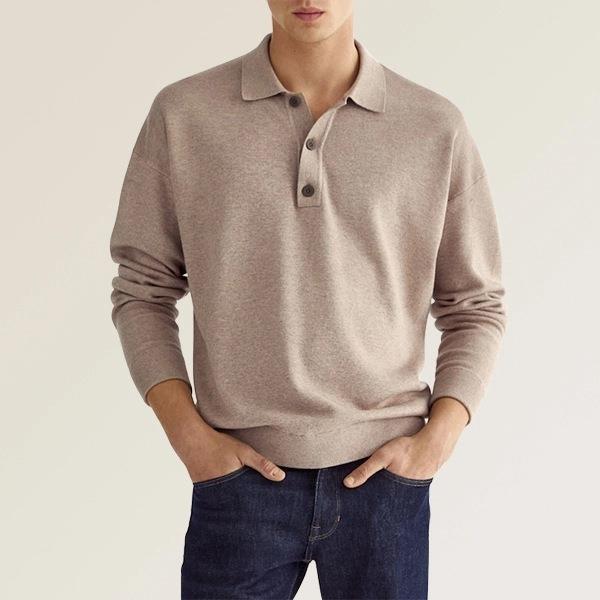 Men’s V Neck Polo Jacket Shirt | ZA-Zola