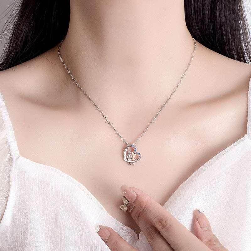 Shop Love Couple Heart Necklace – Buy Now! - ZA-Zola