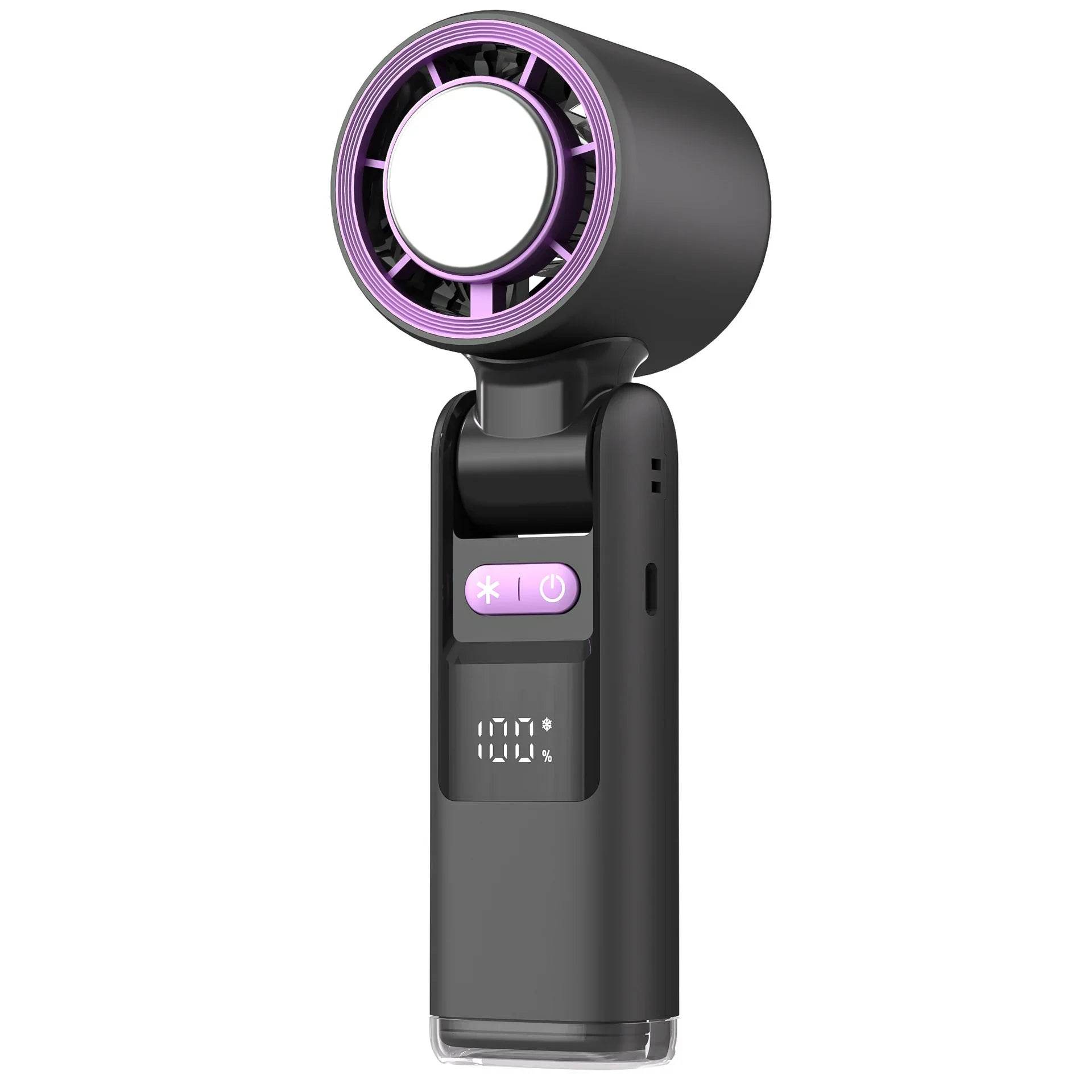 Turbos Cold Mini USB Fan with Digital Display - ZA-Zola