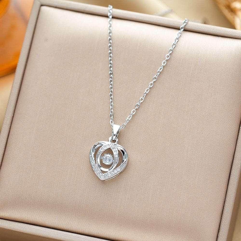 Shop Dancing Love Necklace – Perfect Valentine Gift! - ZA-Zola
