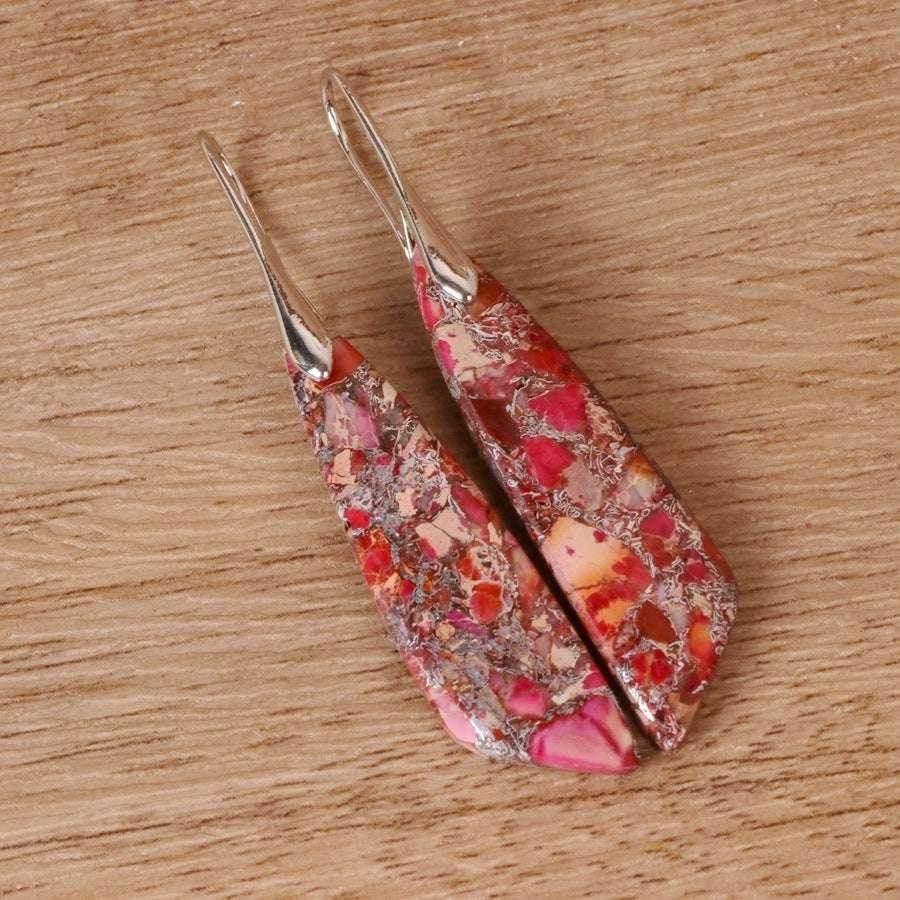 Bohemian Geometric Emperor Stone Earrings - ZA-Zola