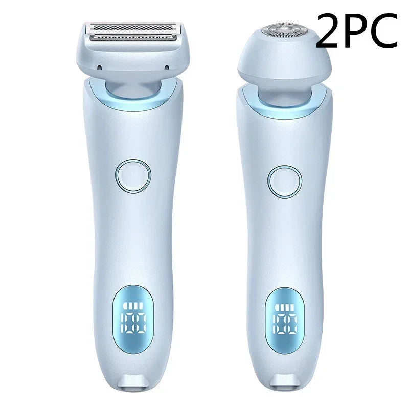 Women Electric Shaver – 2 in 1 USB Rechargeable Hair Remover - ZA-Zola