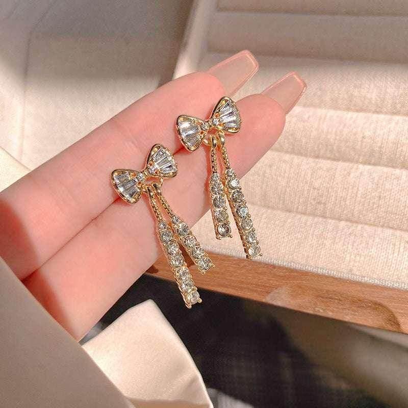 Butterfly Rhinestone Earrings – Fashion Jewelry - ZA-Zola
