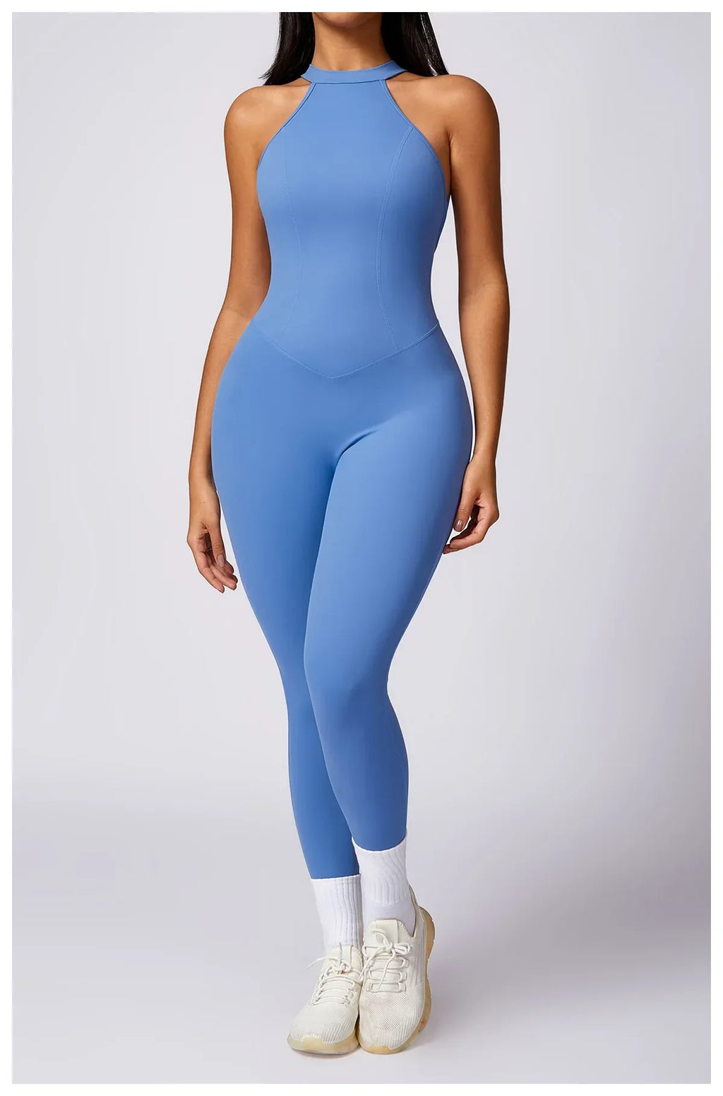 Beauty Back Yoga Jumpsuit for Women – Quick-Drying Sportswear - ZA-Zola