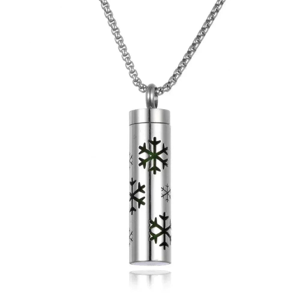 Titanium Aromatherapy Pendant Necklace - ZA-Zola