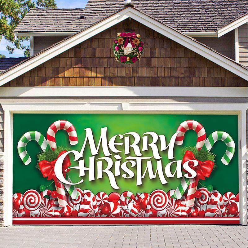 Christmas Background Hanging Cloth for Door & Wall Décor - ZA-Zola