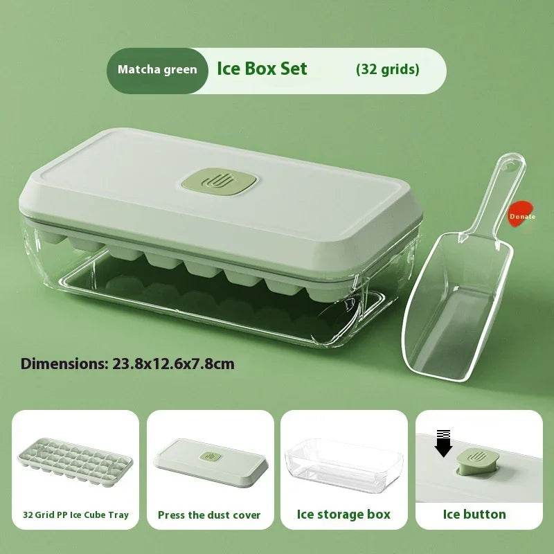 Food Grade Press Ice Cube Tray – Small & Large Sizes - ZA-Zola