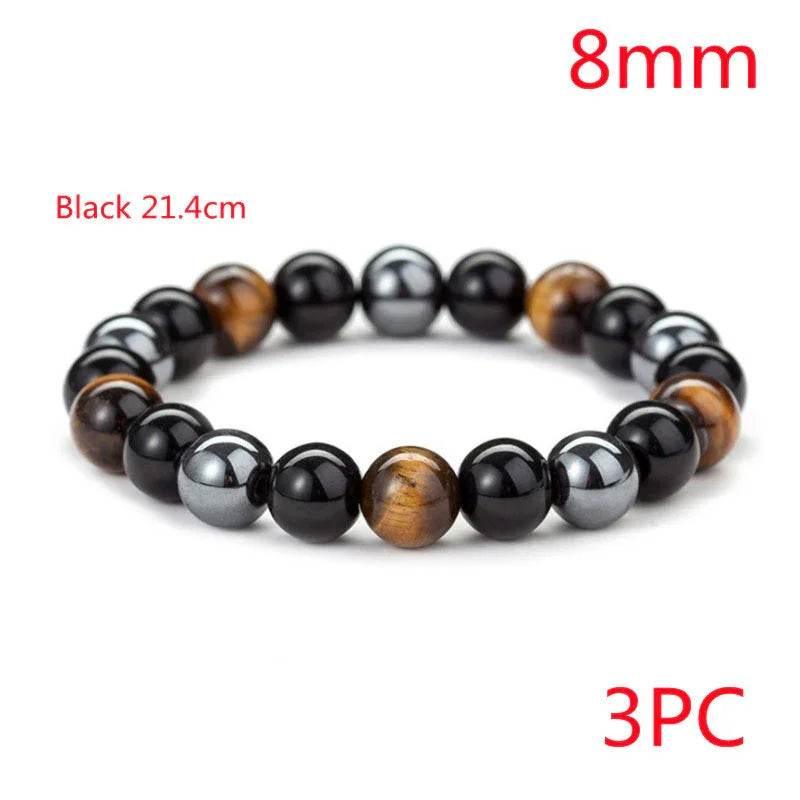 Tiger Eye Stone Bracelet – Natural & Handwoven - ZA-Zola