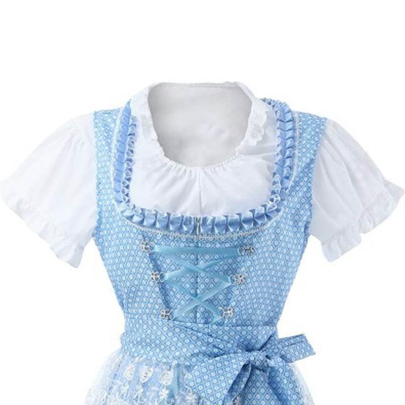 ZA-Zola Halloween Munich Beer Lace-up Dress - ZA-Zola