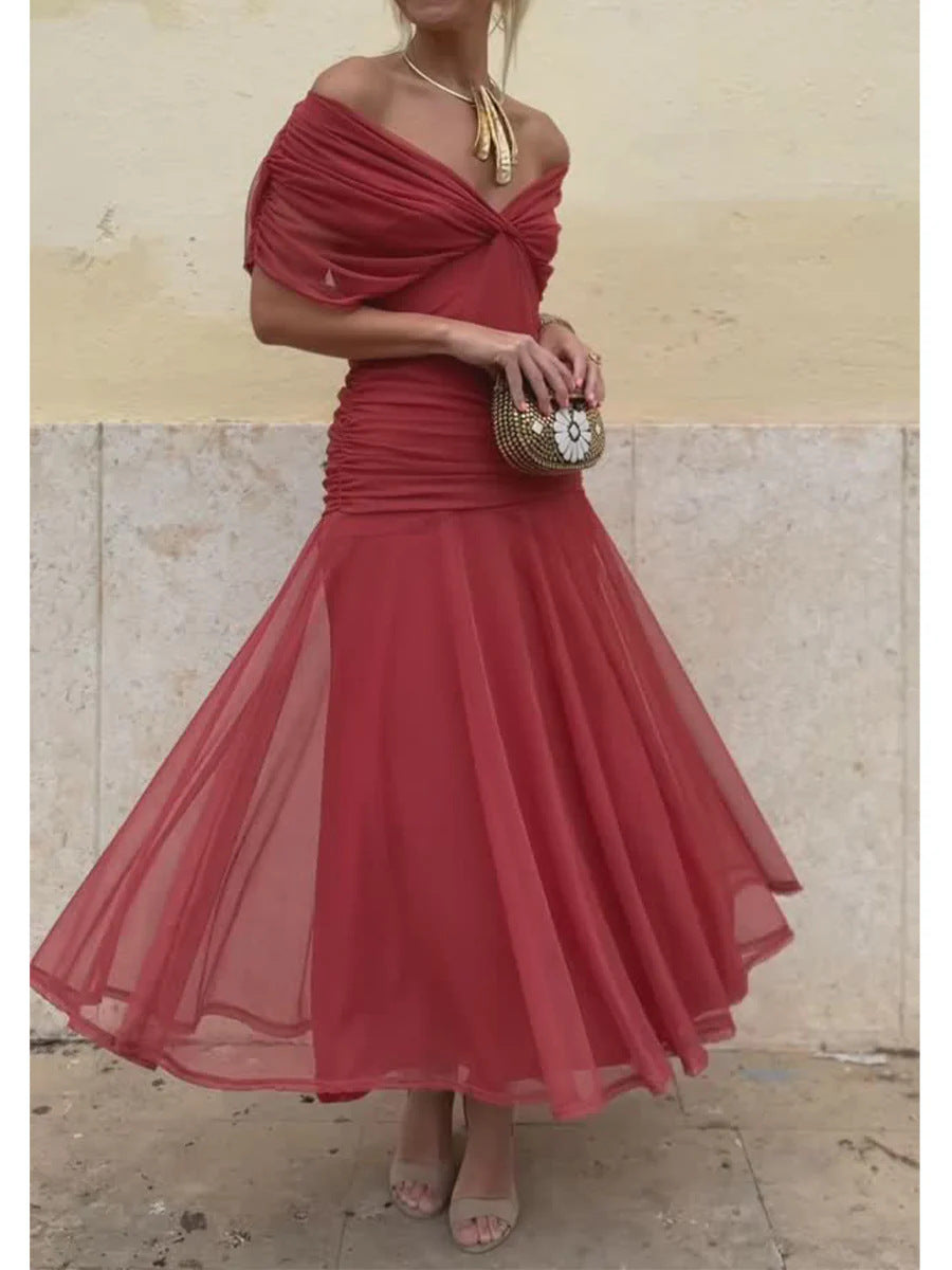 Fashion Cool Casual Dress All Colors Solid Print Options Women