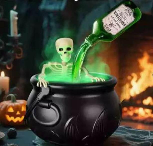 ZA-Zola Black Wizard Cauldron Magic Halloween Decor - ZA-Zola