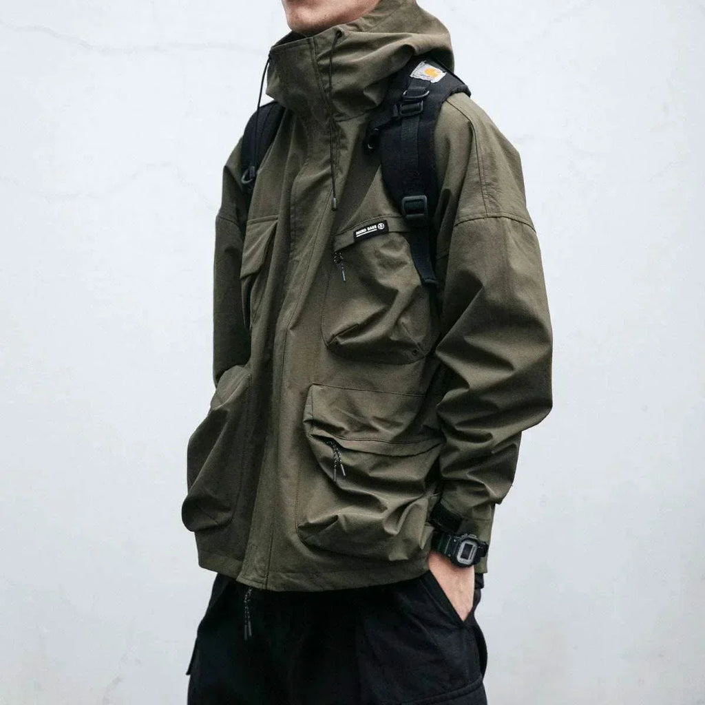 Men's Hooded Jacket | Windproof & Functional Casual Jacket - ZA-Zola