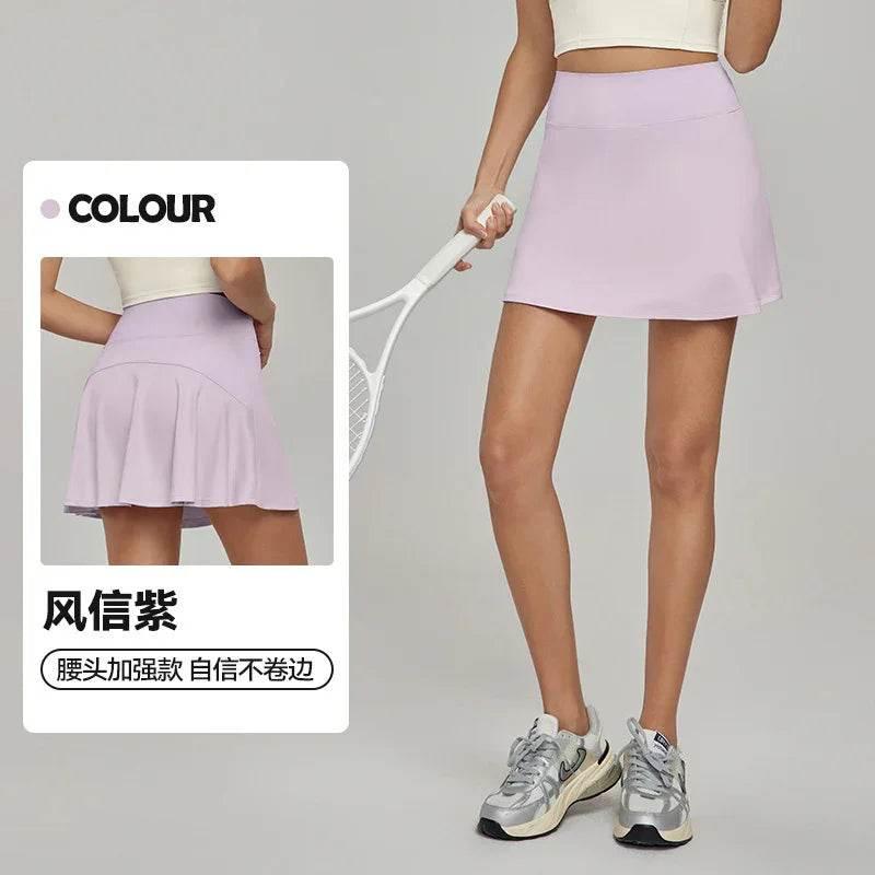Fake Two-Piece Casual Sports Skirt - Stylish & Comfy - ZA-Zola