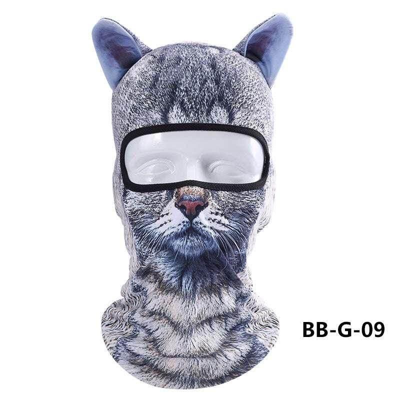 3D Animal Print Sun Protection Headgear Unisex - ZA-Zola