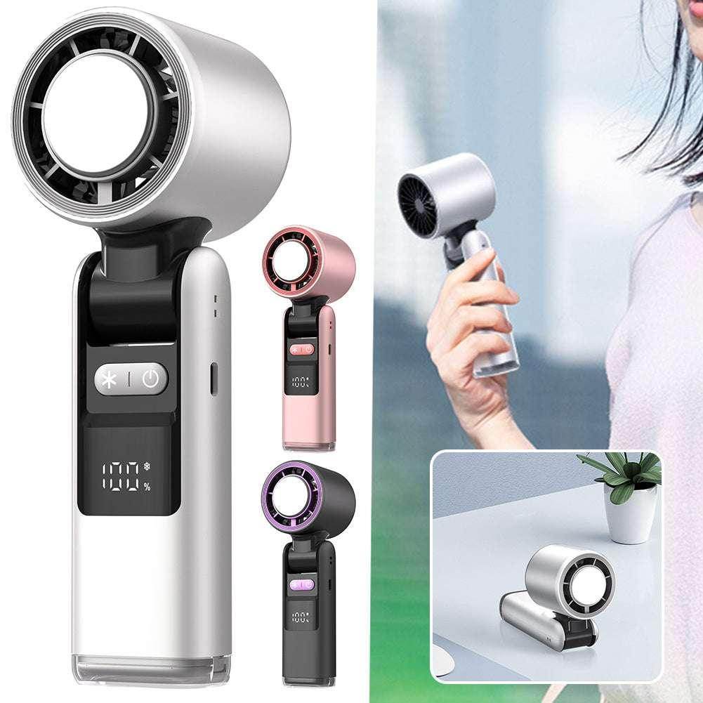 Turbos Cold Mini USB Fan with Digital Display - ZA-Zola