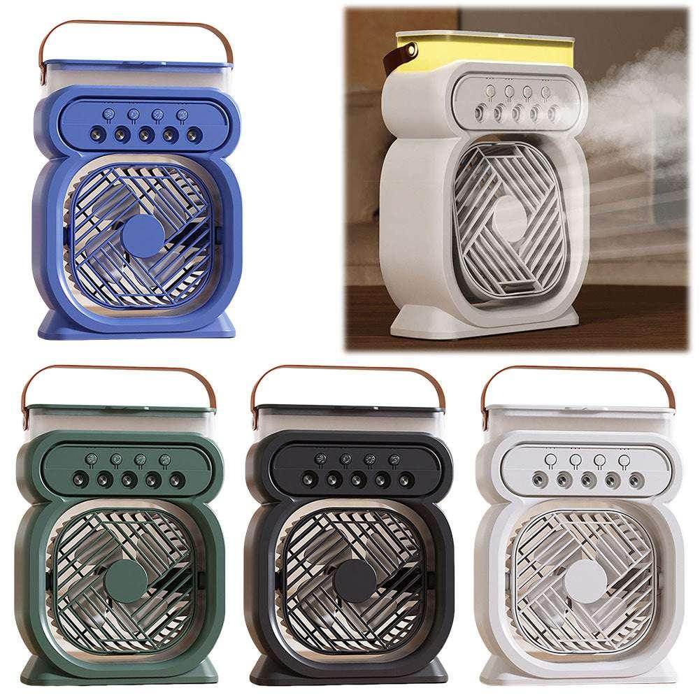 3-in-1 Portable Air Cooler with LED Lights & Humidifier - ZA-Zola