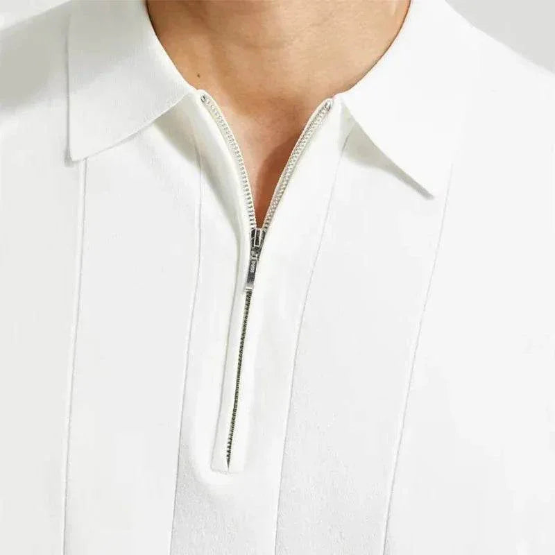 Men’s Polo Shirt – Summer Zipper T-Shirt, Shop Now! - ZA-Zola