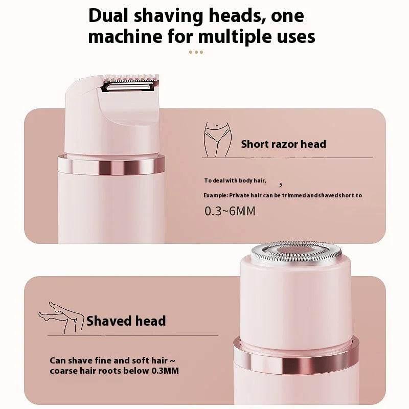 Dual-Head Women's Electric Hair Remover - ZA-Zola