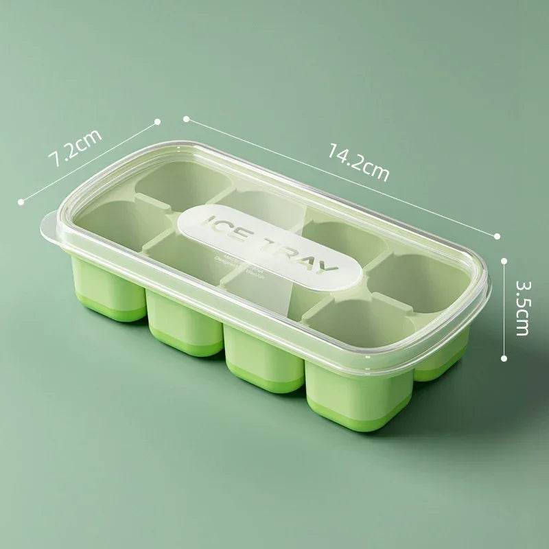 Large Capacity Ice Tray with Lid – Easy Ice Release - ZA-Zola