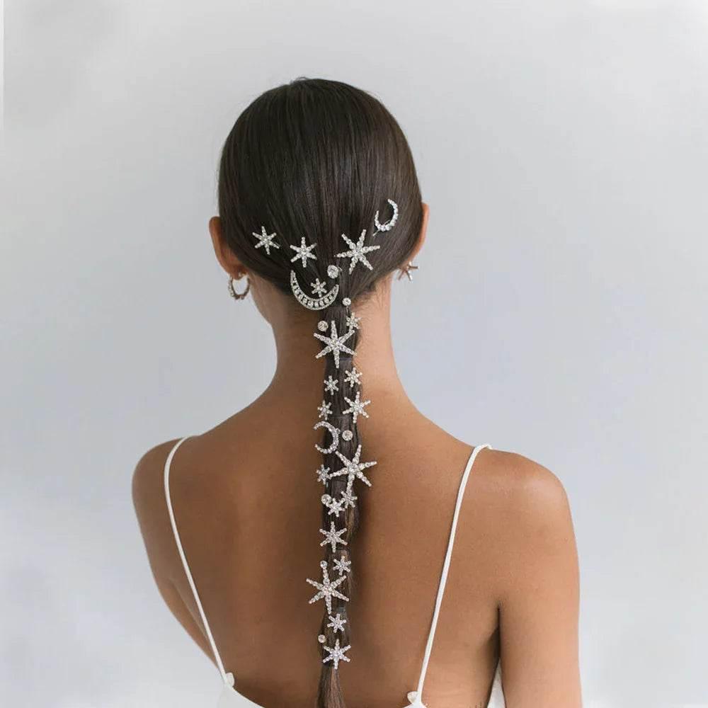 Shop Star Hairpin – Cute Trumpet Rhinestone Bobby Pin - ZA-Zola
