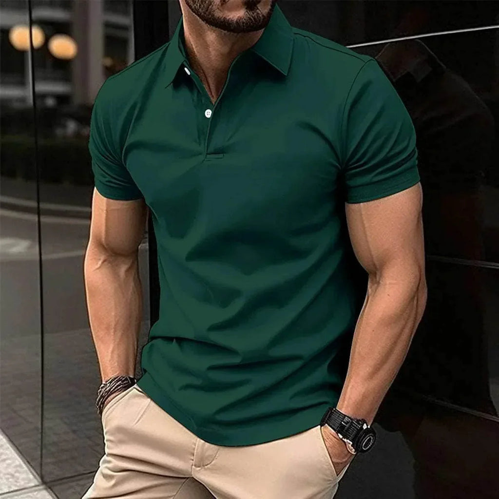 Men’s Summer Polo Shirt – Classic, Breathable, Shop Now! - ZA-Zola